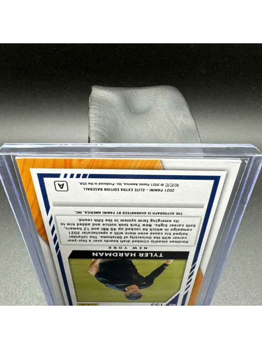 Tyler Hardman Elite Extra Edition No. 153 Autographed Panini 2021 097/204
